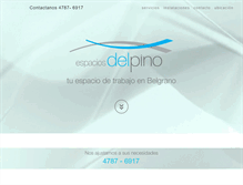 Tablet Screenshot of espaciosdelpino.com